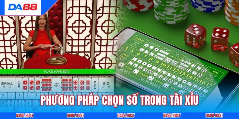 Phương pháp chọn số trong tài xỉu