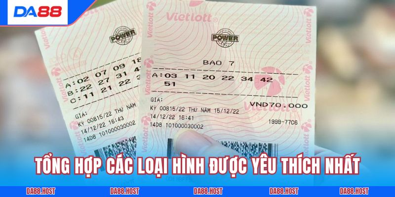 Tổng hợp các loại hình được yêu thích nhất